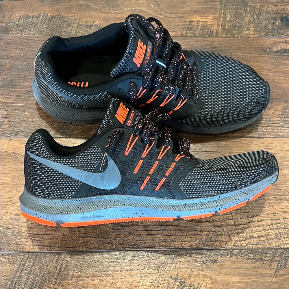 Nike Fitsole - Run Swift - Black, Orange, and gray